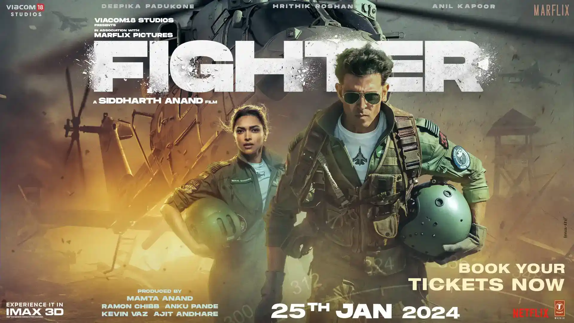 Fighter Movie Reviews Runtime, Duration length, IMDB Rating, Box Office collection worldwide